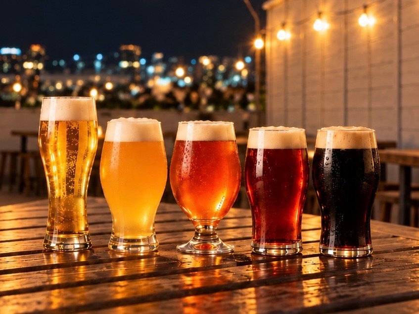 バリエーション豊かなビール