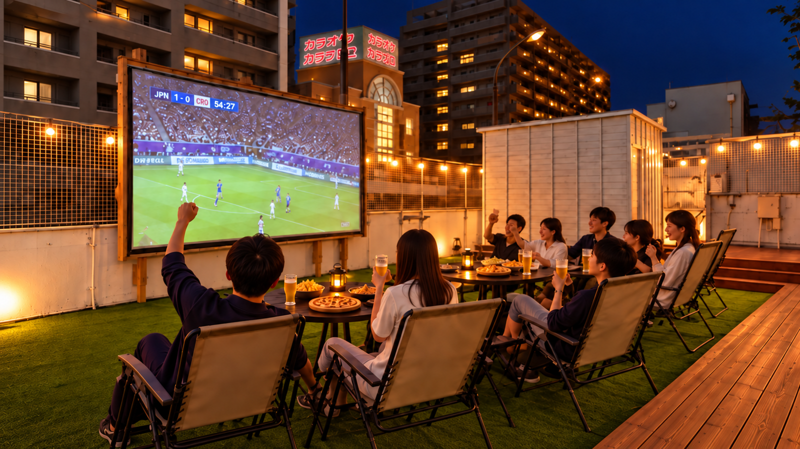 Rooftop Beer Garden ONAIR グループ利用